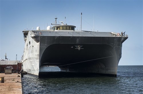 USNS Spearhead and NMCB 11 Repair Orphanage in Gabon