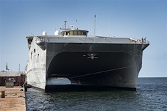 USNS Spearhead and NMCB 11 Repair Orphanage in Gabon
