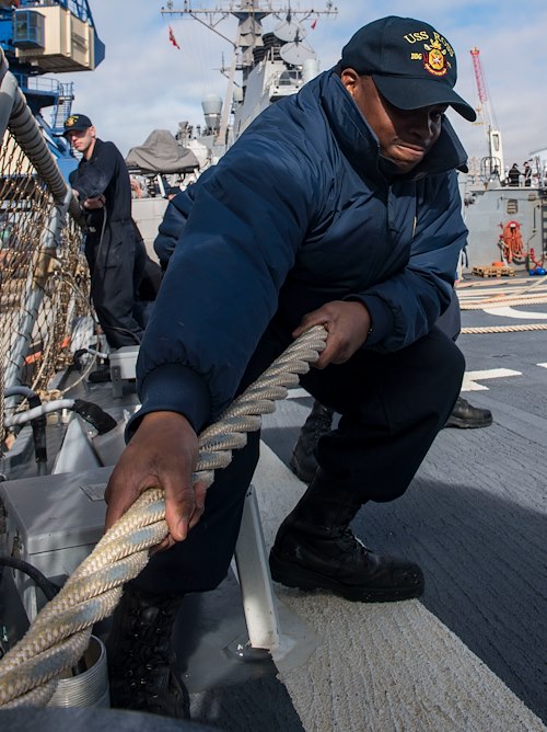 USS Ross Conducts Live-Fire Exercises with the Royal Moroccan Navy