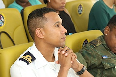 AFRICOM and Cabo Verdean military public affairs officers hold an information exchange 