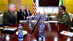 Assistant Secretary Nagy, Gen. Waldhauser meet with Ethiopian leaders