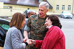 Speaker of the House Pelosi visits U.S. Africa Command