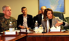 Speaker of the House Pelosi visits U.S. Africa Command