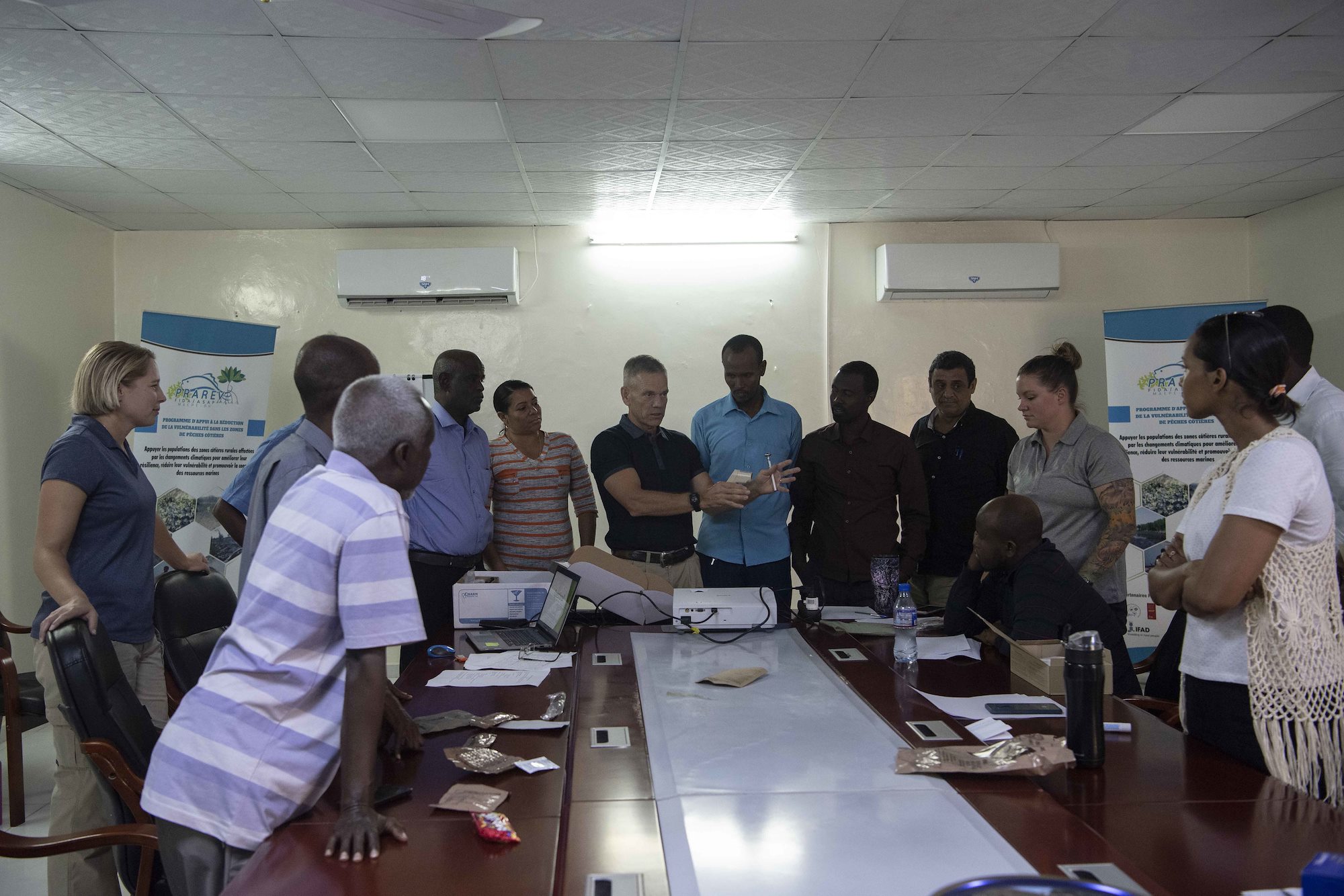 411th CAB veterinarians host seminar for Djiboutian veterinarians and sanitary inspectors