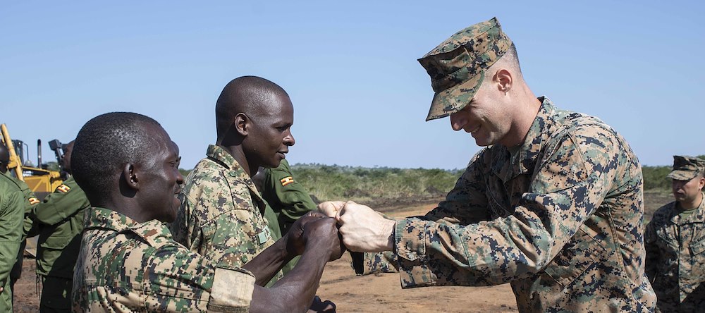 Military leaders recognize partnership, regional security