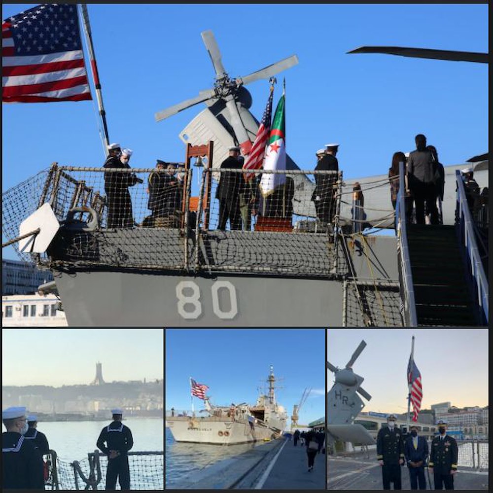 USS Roosevelt port visit in Algeria demonstrates global maritime partnership