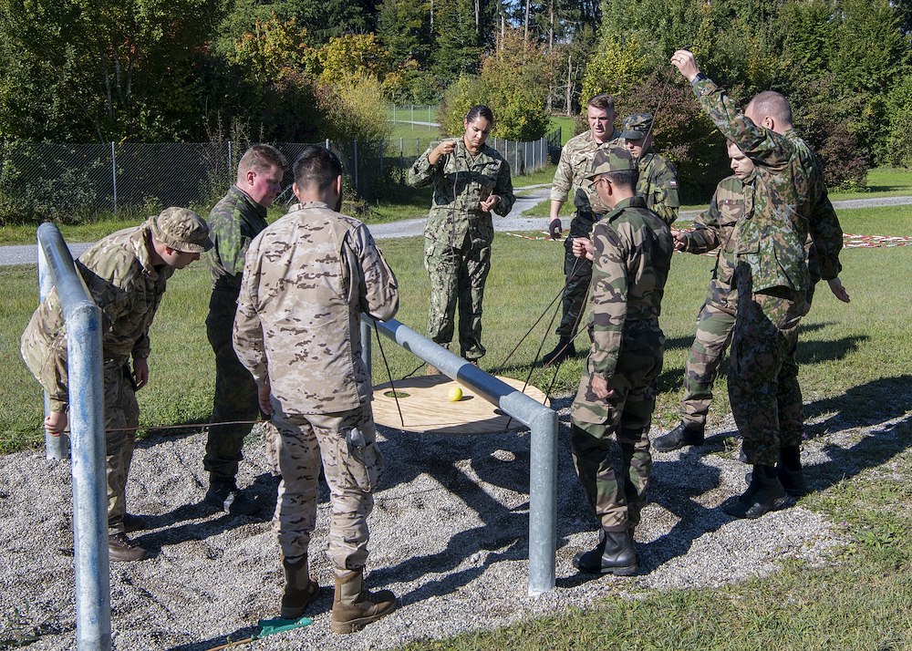 First Moroccan attends Swiss NCO course
