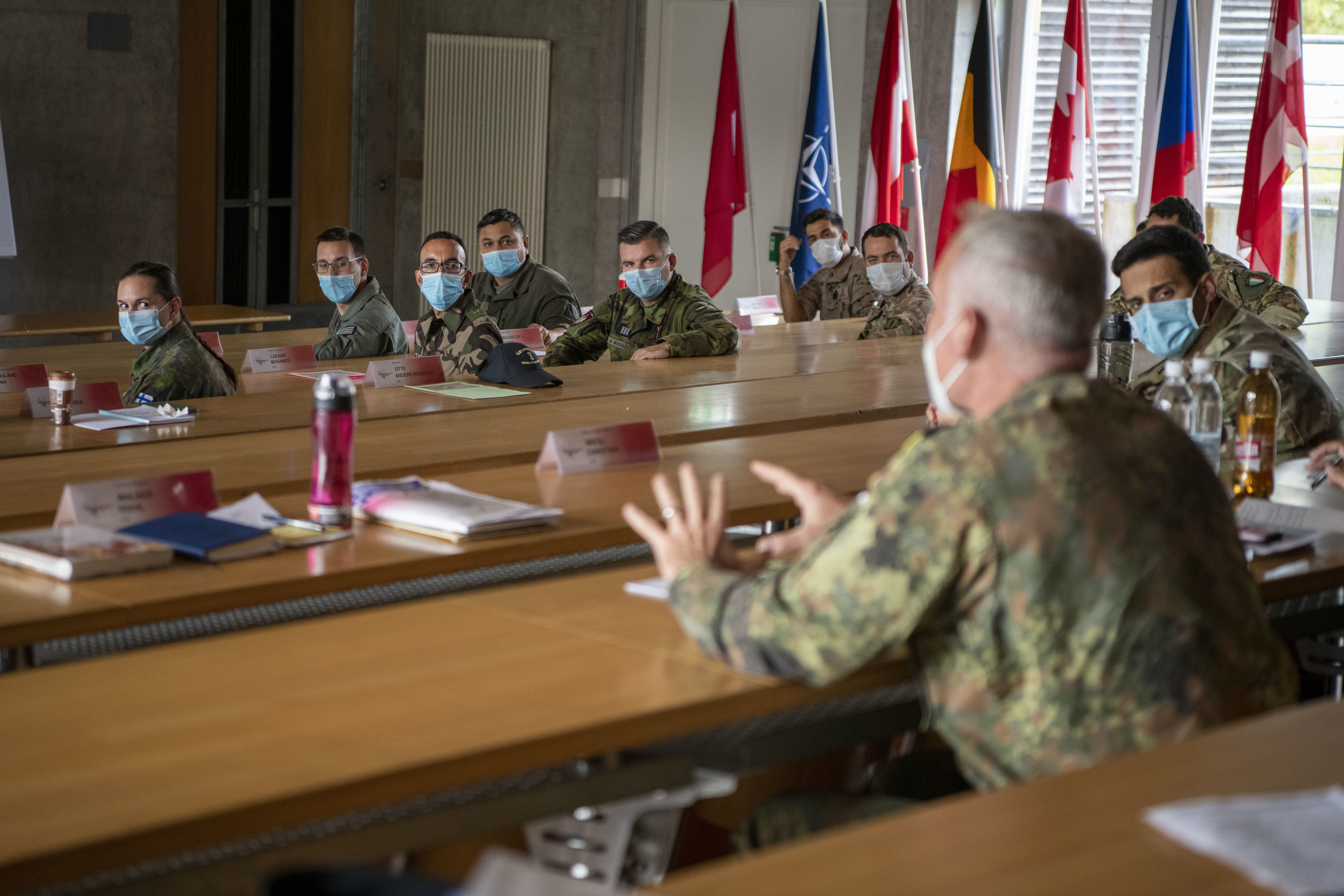 First Moroccan attends Swiss NCO course
