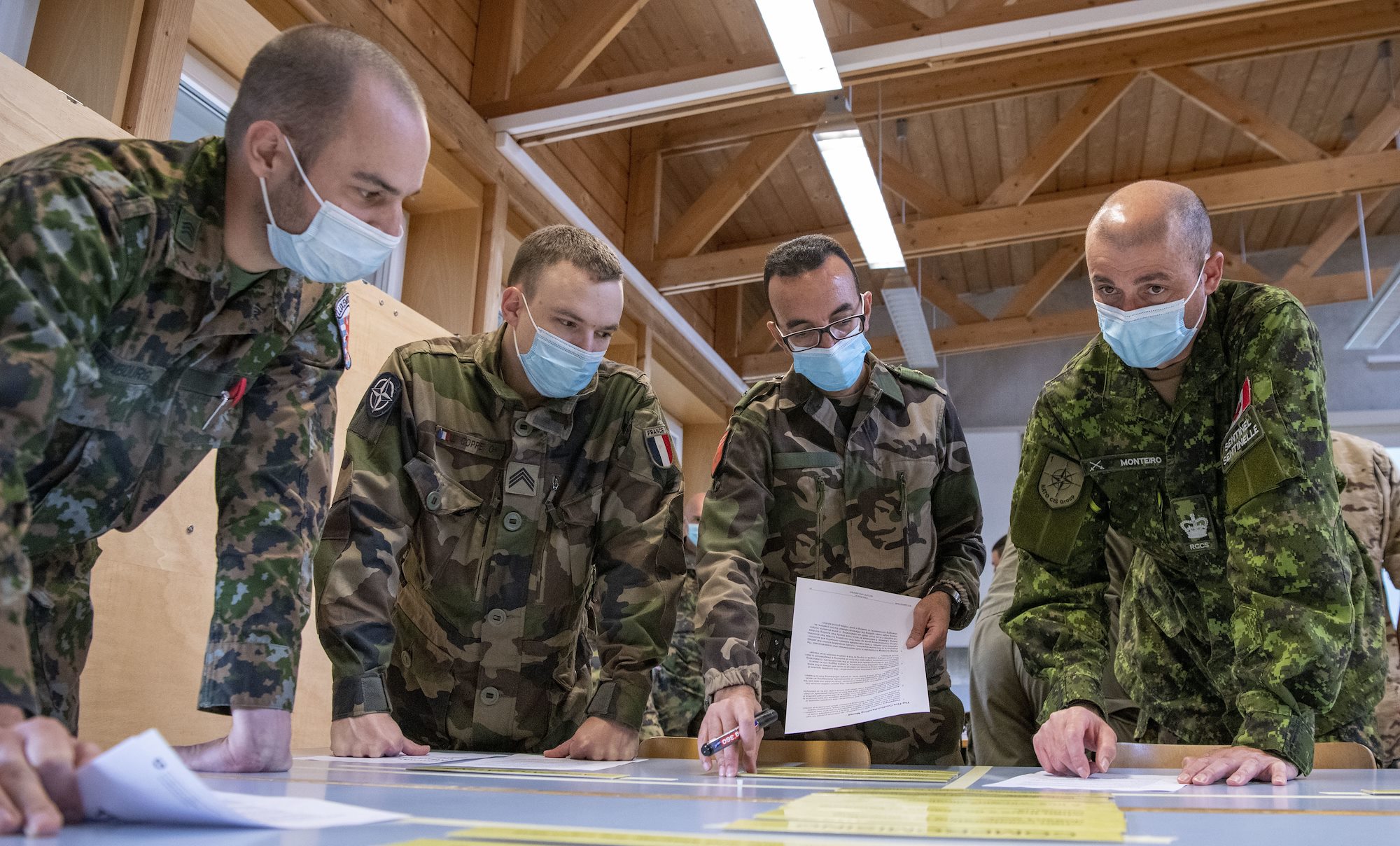 First Moroccan attends Swiss NCO course