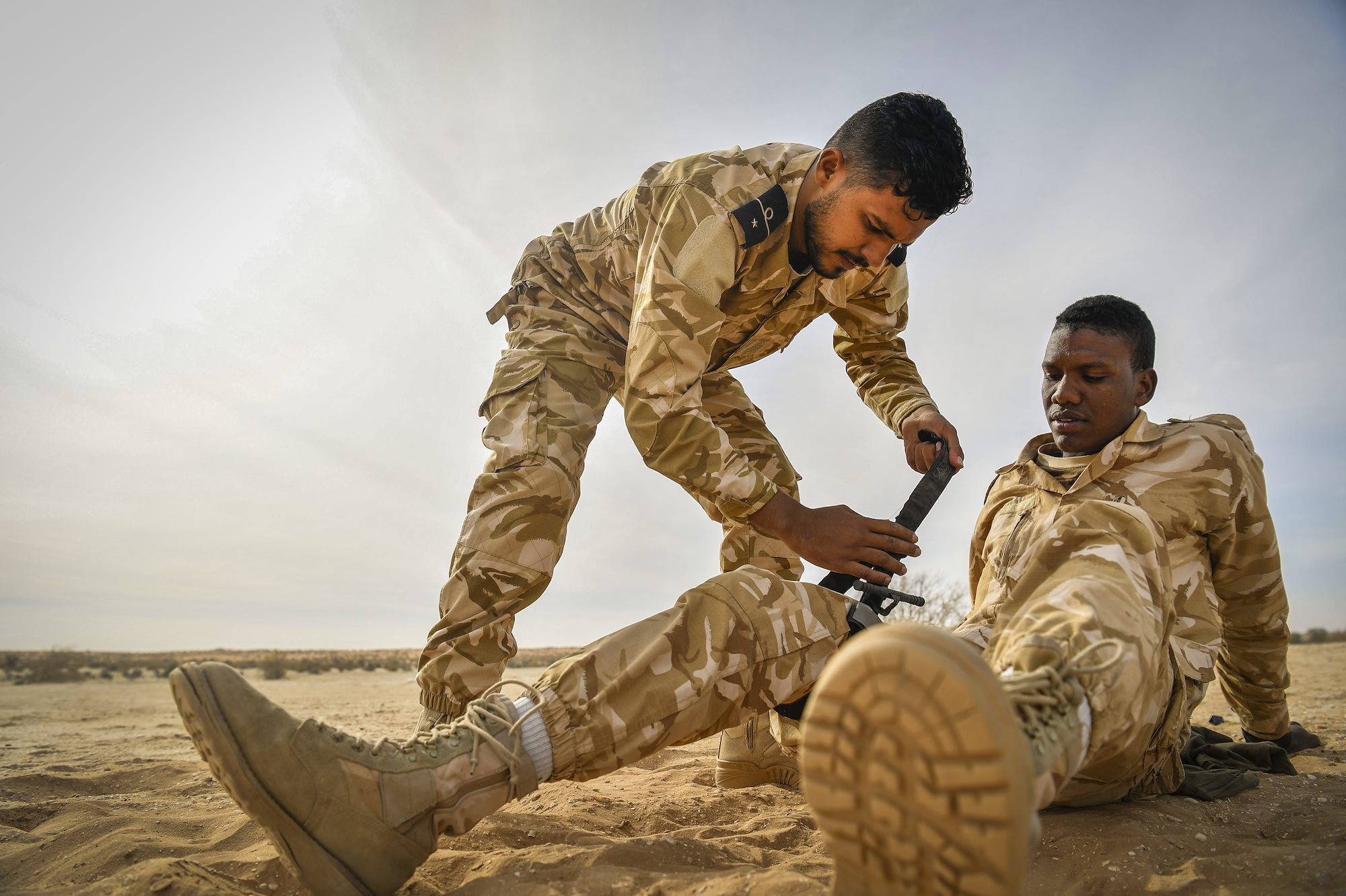 U.S. special operations forces train alongside partners in Mauritania