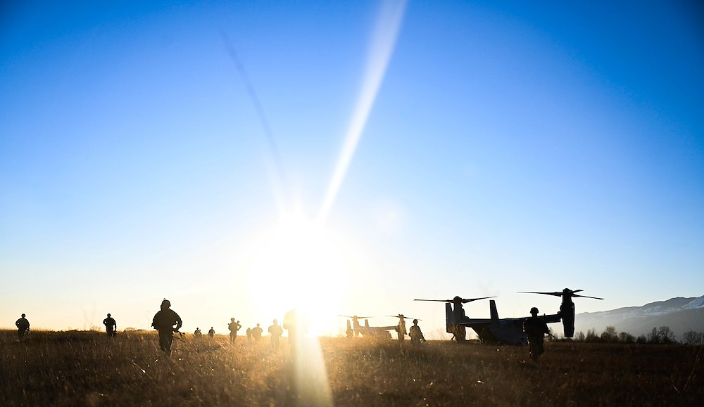Response force hones capability in air-ground integration exercise