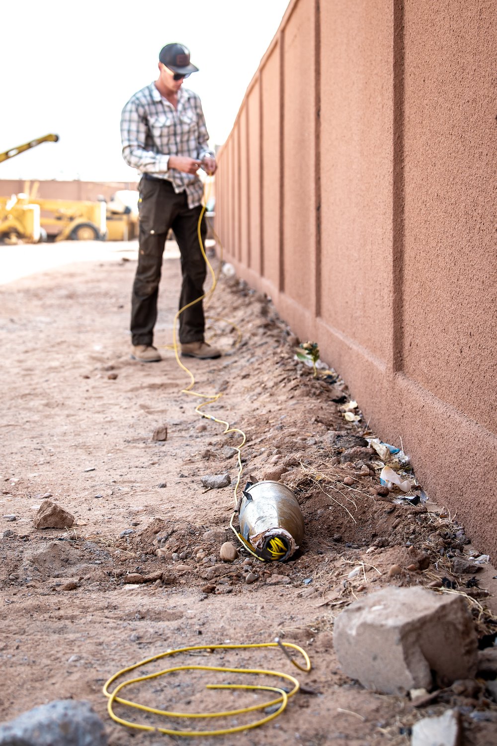 USAF explosive ordnance disposal technicians conduct joint training with Nigerien Armed Forces