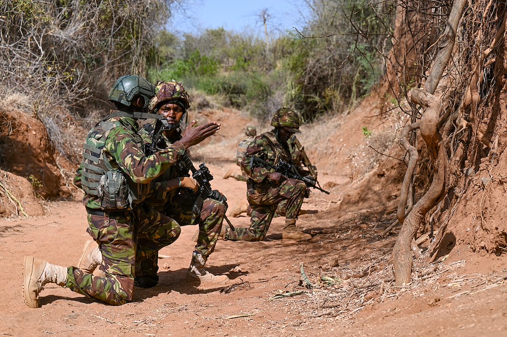 U.S. Africa Command Special Operations Forces train alongside partners in Kenya