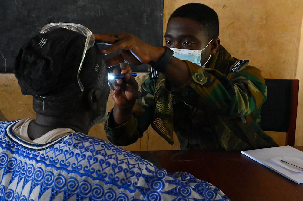 U.S. Africa Command Special Operations Forces host medical civic action program in Ghana