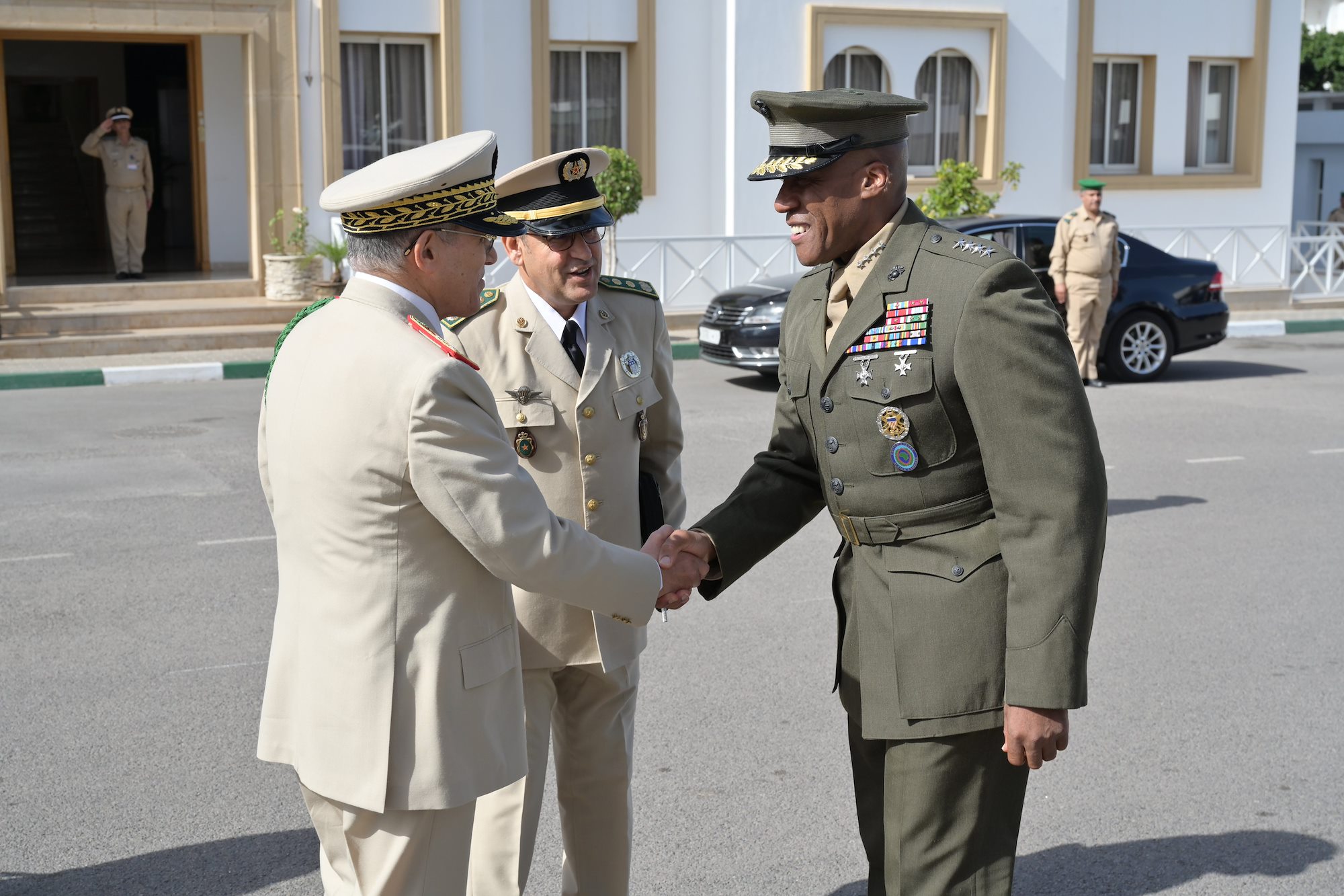 Gen. Langley makes first visit to North Africa