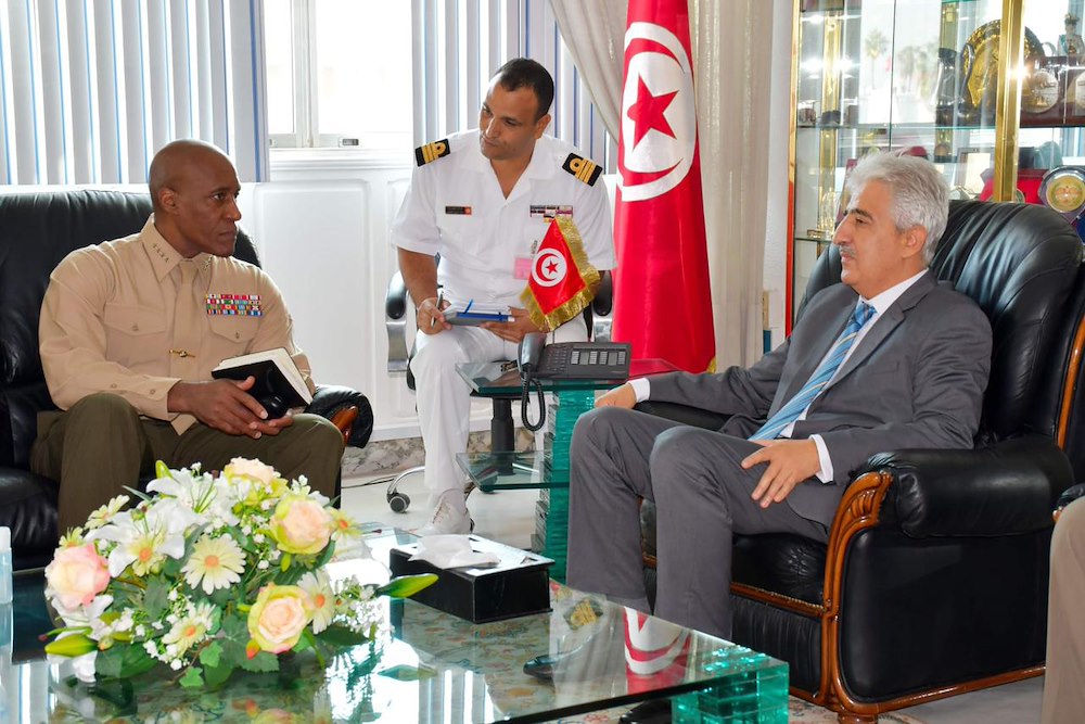 Gen. Langley makes first visit to North Africa as commander