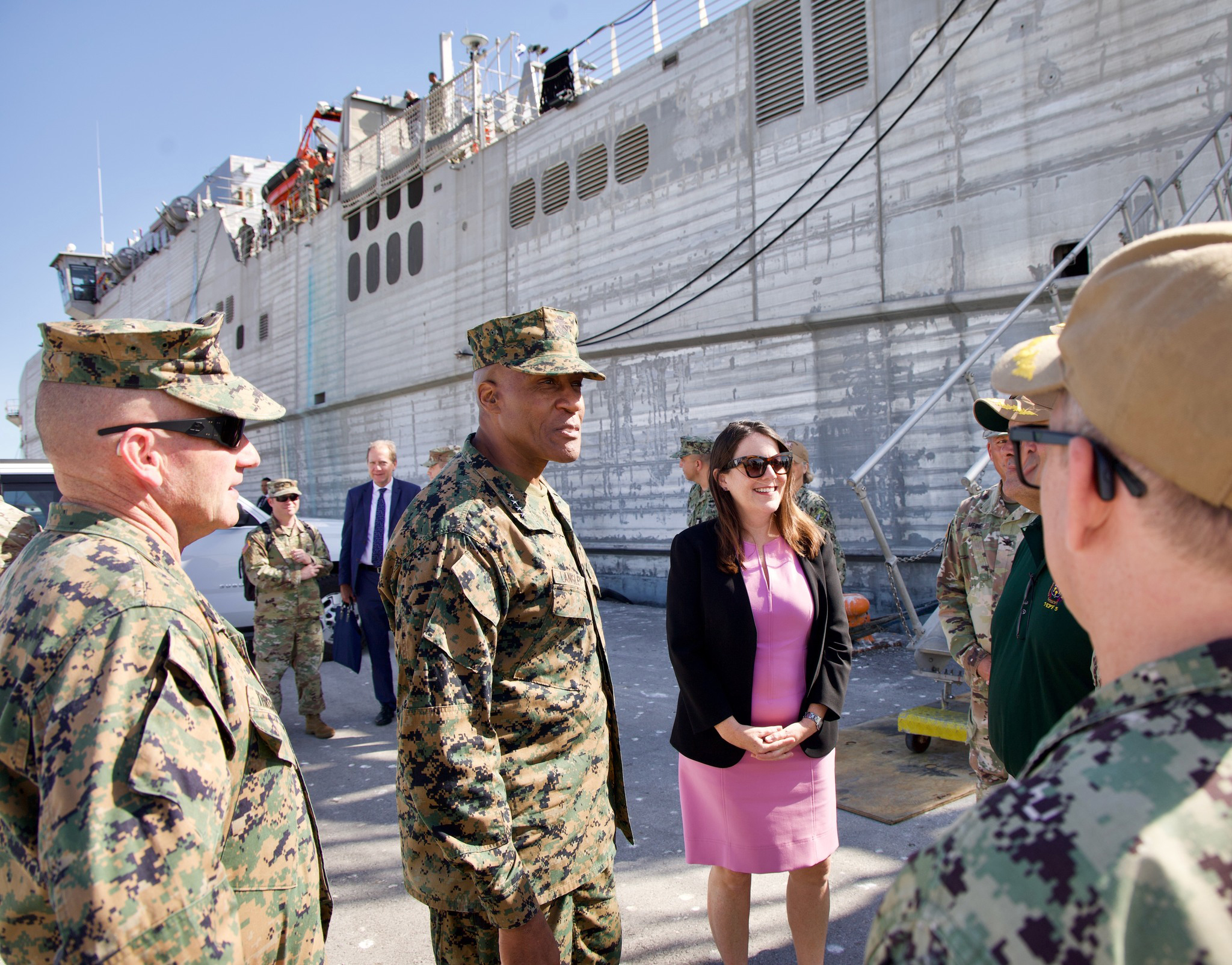 Gen. Langley makes first visit to North Africa as commander