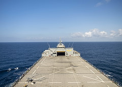 USS Hershel “Woody” Williams arrives in Luanda, Angola