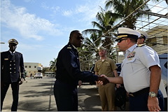 USCGC Spencer (WMEC 905) completes multinational maritime security patrol, arrives in Dakar, Senegal