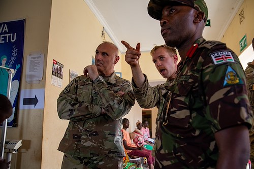 U.S. Army, KDF offer medical services to remote Kenyan communities