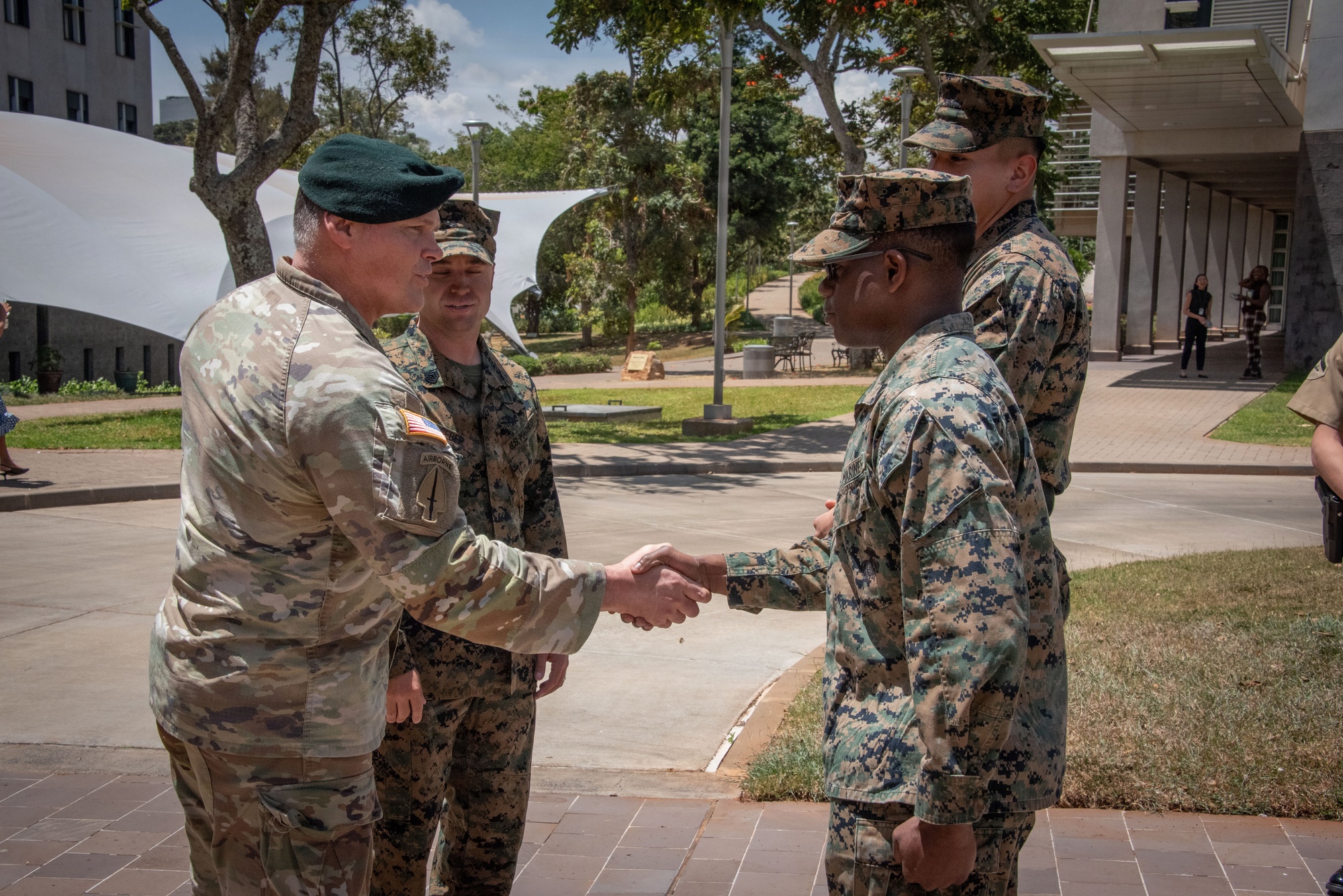 U.S. - Kenya relations continue in countering terrorism as AFRICOM Deputy Commander Visits KDF