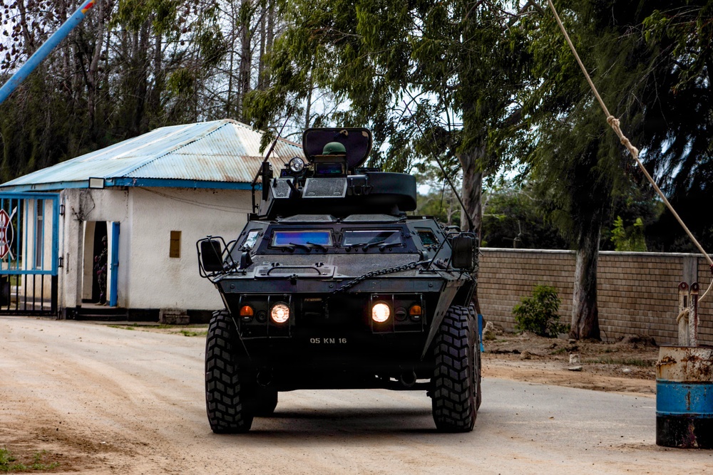 Kenyan, U.S. Forces conduct first combined base defense exercise at Manda Bay