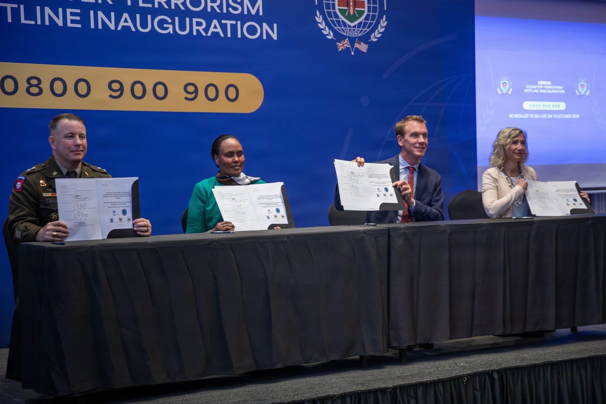 Kenya-US-UK Launch Trilateral Counter-Terrorism Hotline