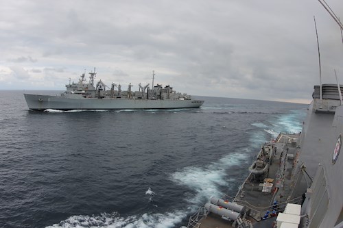 U.S., U.K. Ships Operate in the Barents Sea