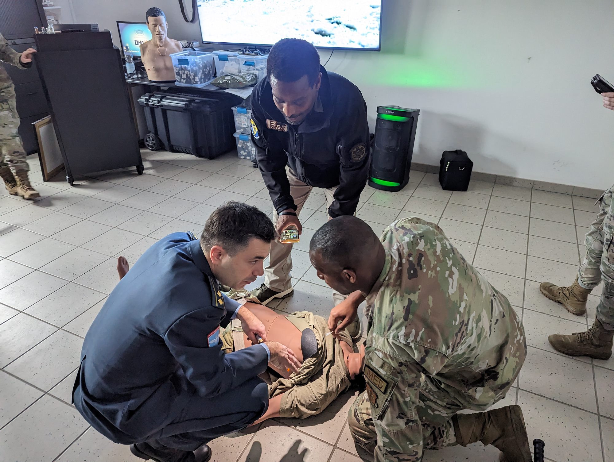 Ramstein hosts multi-national aero-medical exchange