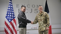 French delegation visits USEUCOM, strengthens strategic partnership