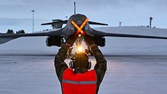 U.S. bombers arrive in Sweden for Bomber Task Force 24-2