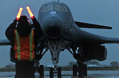 B-1B strategic bombers arrive at Morón Air Base for latest Bomber Task Force deployment under Large Scale Global Exercise 2024