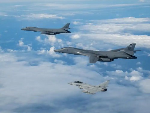 U.S. Air Force B-1B bombers conclude BTF 24-2