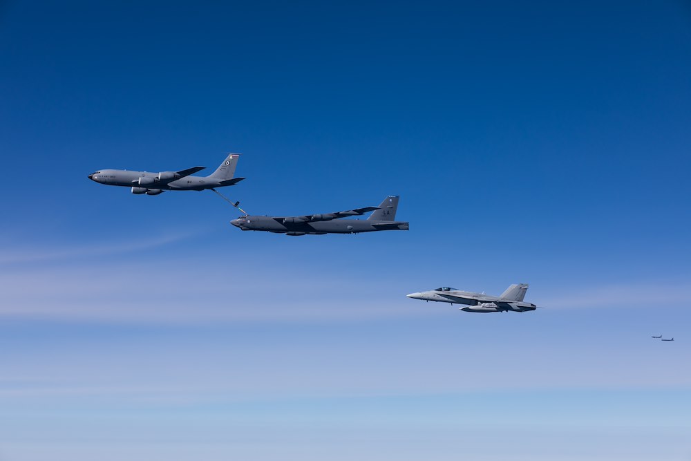 U.S. bombers arrive in Romania for Bomber Task Force 24-4