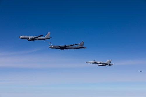 U.S. bombers arrive in Romania for Bomber Task Force 24-4