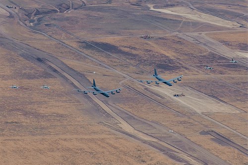 U.S. bombers arrive in Romania for Bomber Task Force 24-4