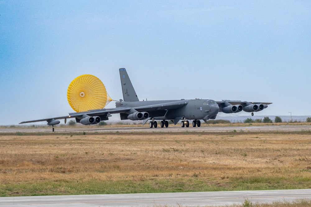 U.S. bombers arrive in Romania for Bomber Task Force 24-4