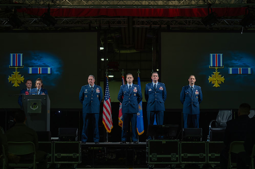 Gallantry under fire: RAF Lakenheath honors decorated Airmen for repelling mass Iranian drone attack